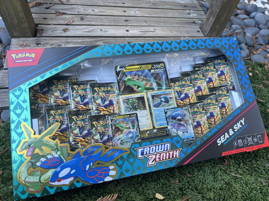 Pokemon Crown Zenith Premium Sea Sky Collection Sams Club Exclusive