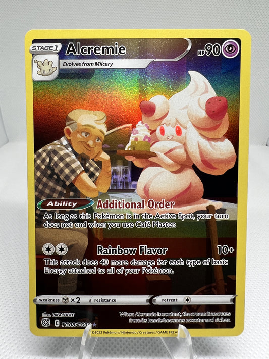 Alcremie Trainer Gallery Ultra Rare - TG08/TG30 - Brilliant Stars Pokemon 2022